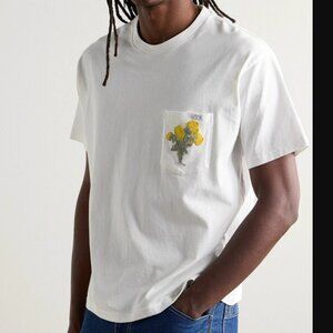 BODE Embroidered Bouquet Pocket Tee
